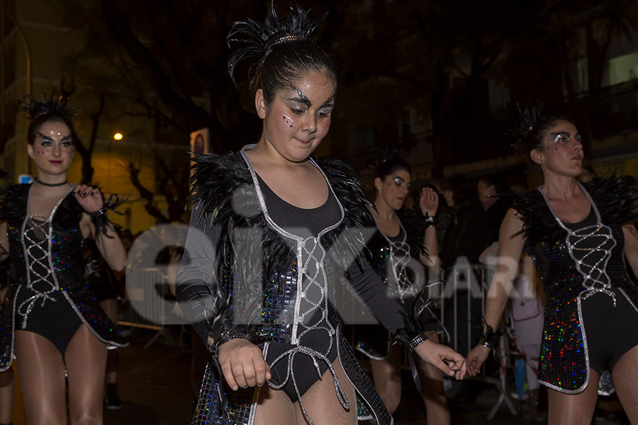 Rua del Carnaval de Les Roquetes del Garraf 2017